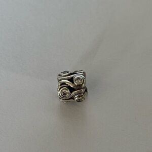 Pandora Silver Ocean Wave Charm